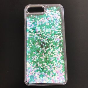 Glitter quicksand IPhone 8plus phone case